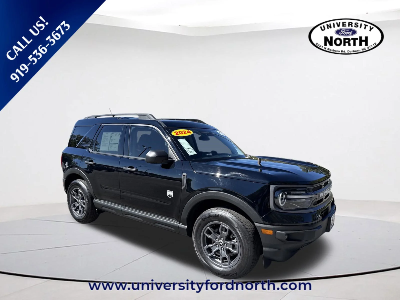 Used 2024 Shadow Black Ford Big Bend image 1