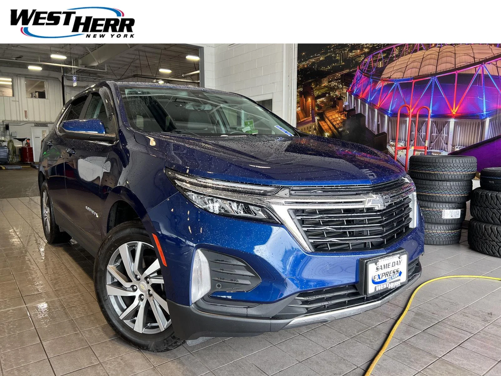 Used 2022 BLUE GLOW METALLIC Chevrolet LT image 1