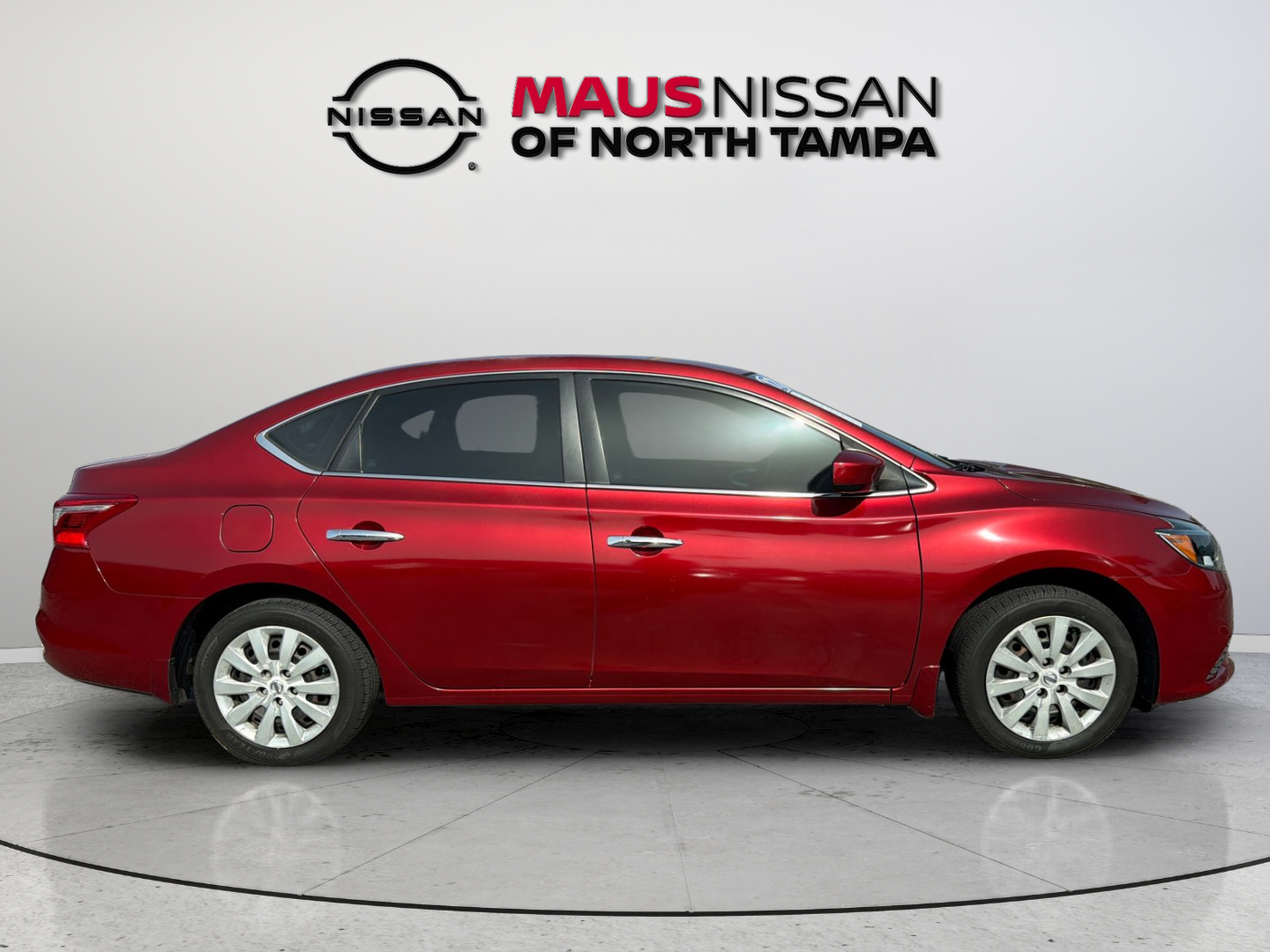 Used 2017 Red Nissan SV image 9