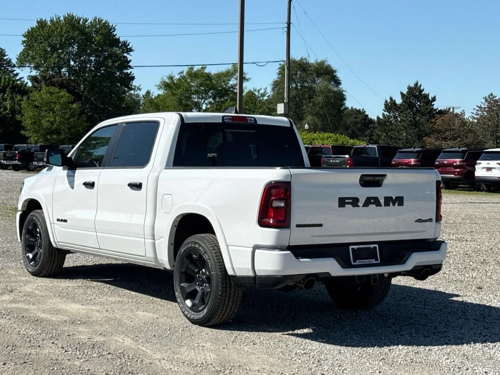 New 2026 Bright White Clear-Coat Exterior Paint RAM Big Horn/Lone Star image 9