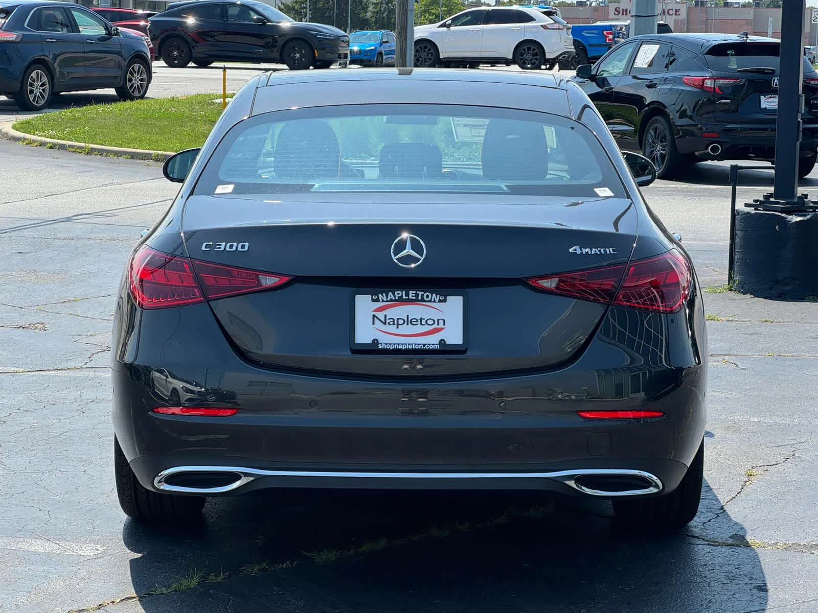 New 2026 Graphite Grey Metallic Mercedes-Benz C 300 image 8