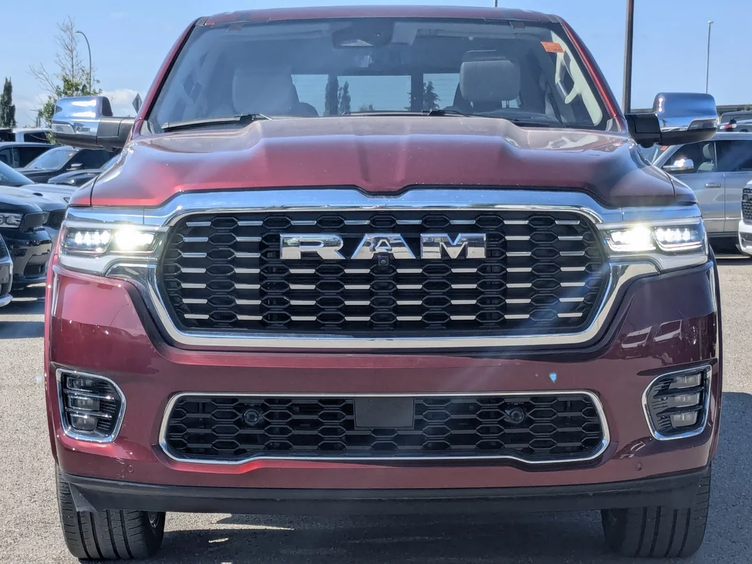 Certified Used 2025 Red RAM Tungsten - - 4x4 - Indigo Sea Salt Leather - Bed Utility Grp - Trailer Pkg & More! image 3