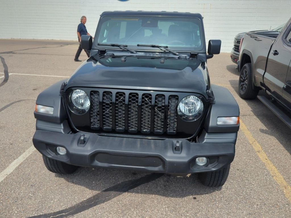 Used 2024 Black Clearcoat Jeep Sport S image 2