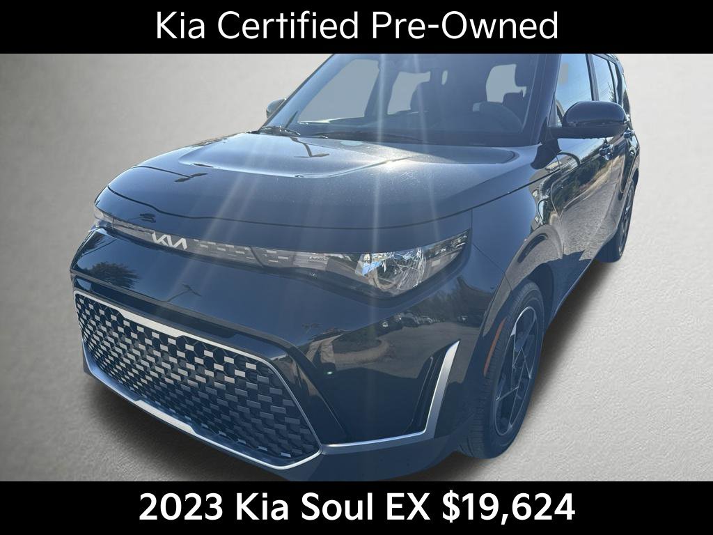 Certified Used 2023 Black Kia EX image 8