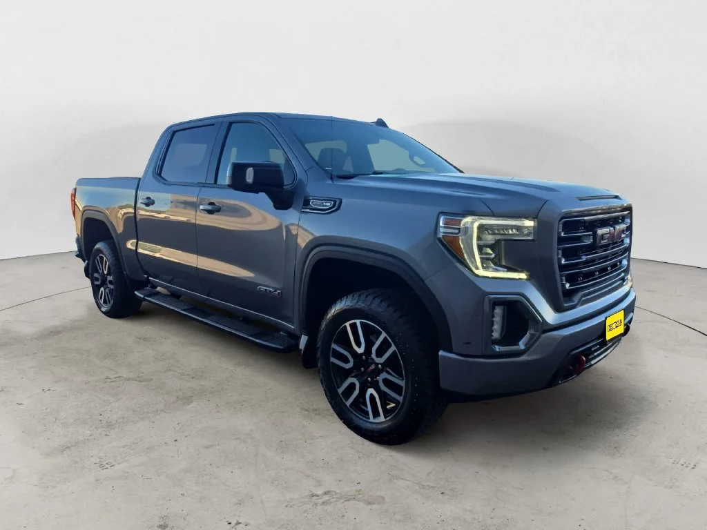Used 2021 Satin Steel Metallic GMC AT4 image 5