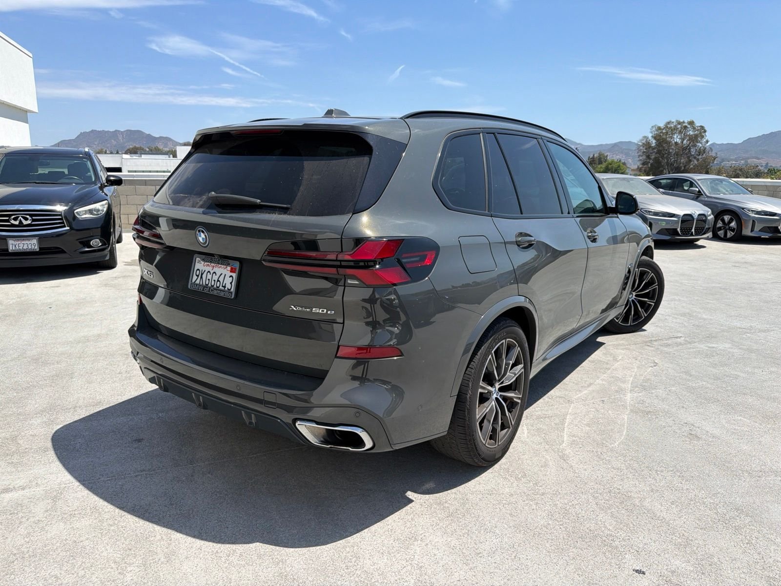 Certified Used 2024 Dravit Grey Metallic BMW xDrive50e image 4
