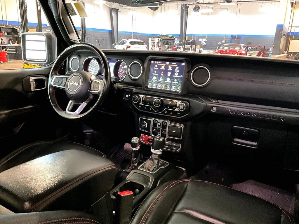 Used 2020 Black Clearcoat Jeep Unlimited Rubicon image 14