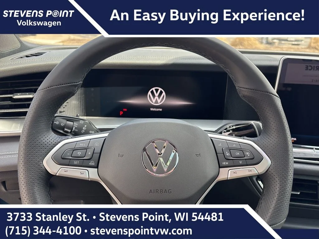 New 2026 Monterey Blue w/Deep Black Roof Volkswagen 2.0T SE R-Line Black image 9