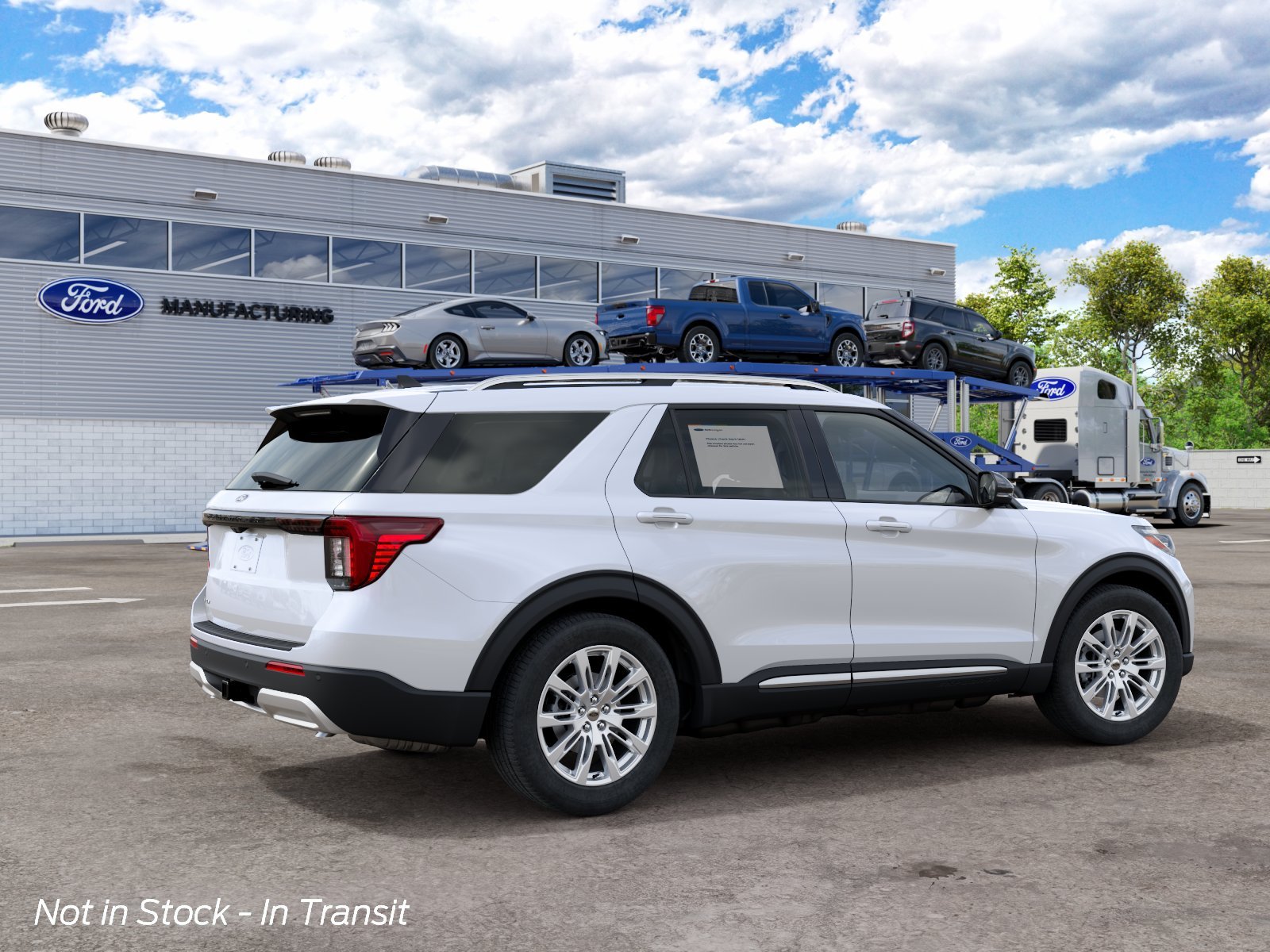 New 2027 Star White Metallic Tri-Coat Ford Platinum™ image 6