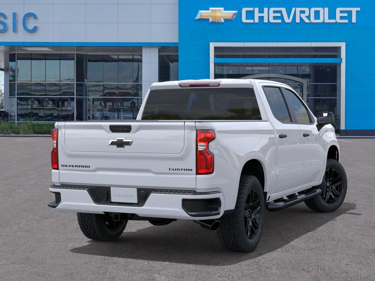 2026 Chevrolet Silverado 1500 Custom White at Classic Elite Chevrolet Sugar Land