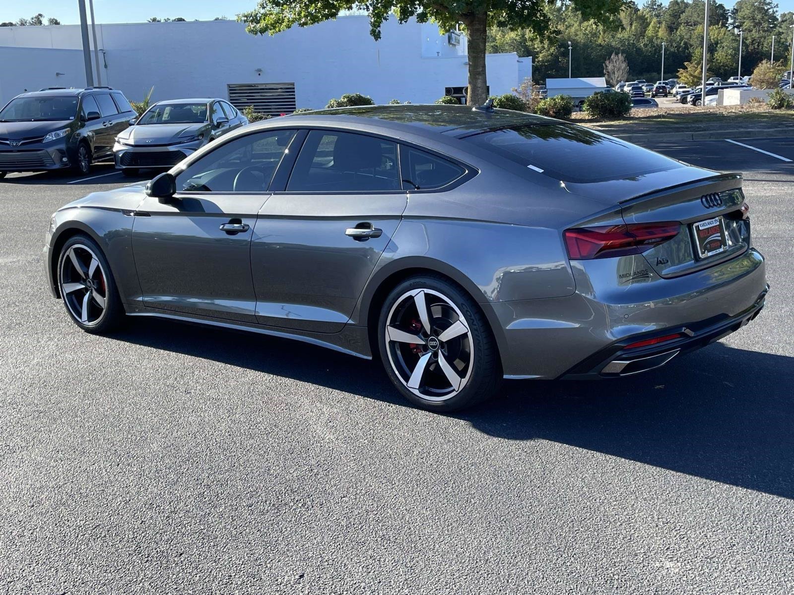 Used 2023 Daytona Gray Pearl Audi S line Premium Plus image 4