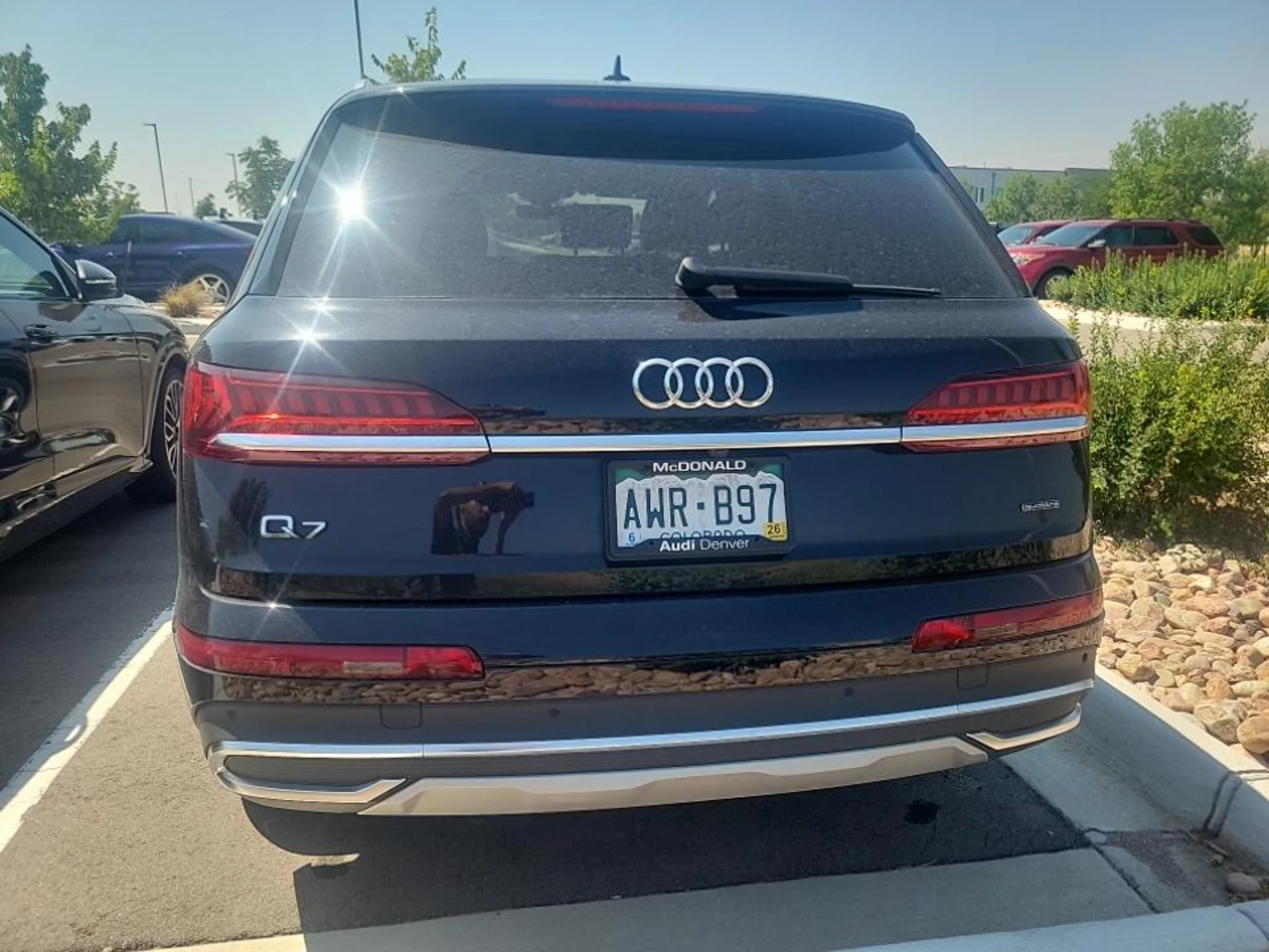 Used 2022 Mythos Black Metallic Audi Premium Plus image 4