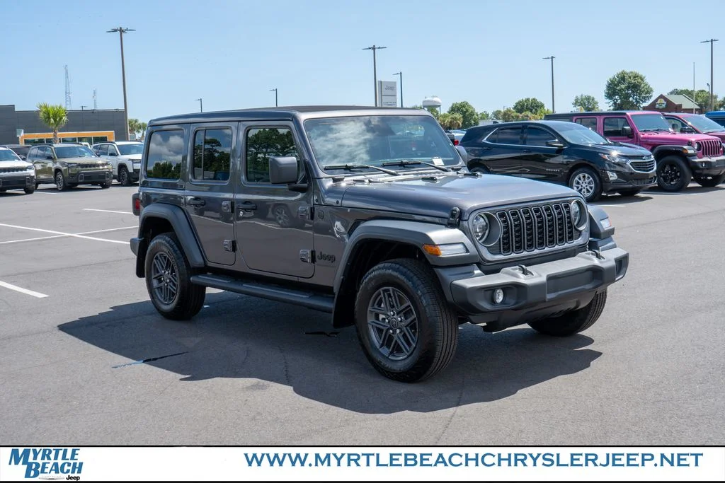 New 2026 Granite Crystal Metallic Clear-Coat Exterior Paint Jeep Sport S image 8