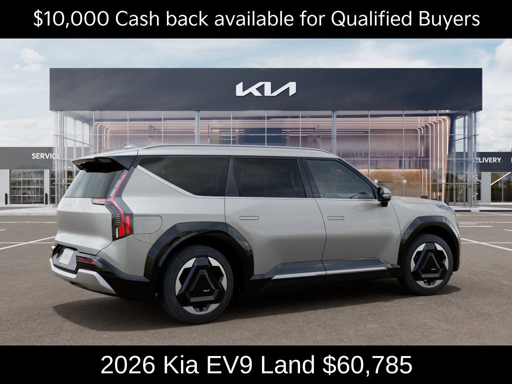 New 2026 Ivory Silver Kia Land AWD image 7