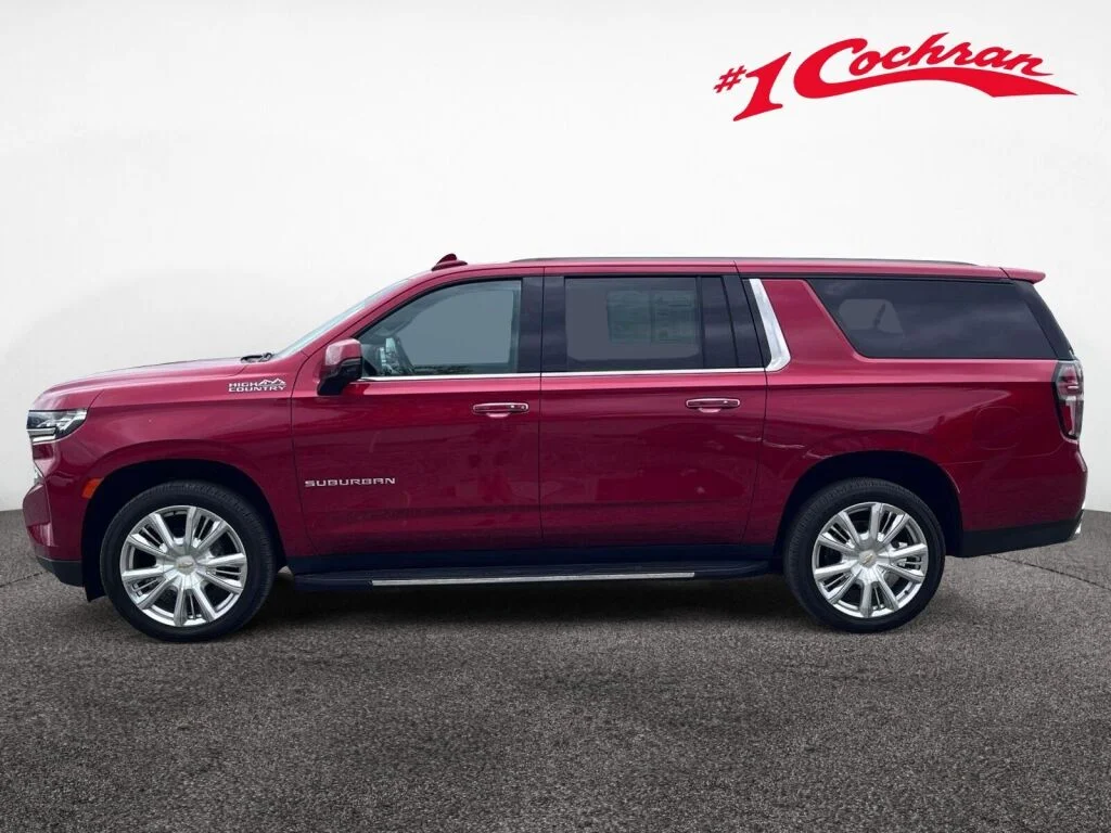 Used 2021 Cherry Red Tintcoat Chevrolet High Country image 10