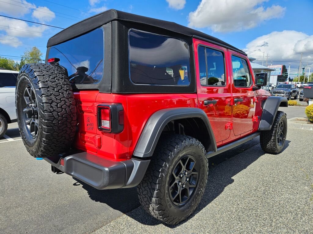 Used 2024 Red Jeep Willys 4xe image 5