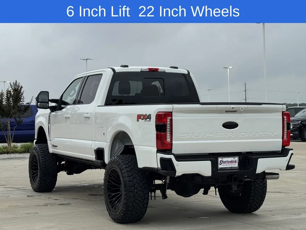 Used 2025 White Ford Lariat image 4