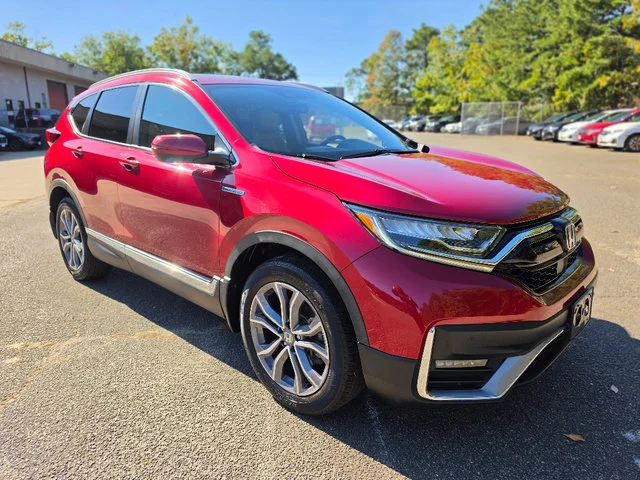 Certified Used 2022 Radiant Red Metallic Honda HYBRID TRG image 9
