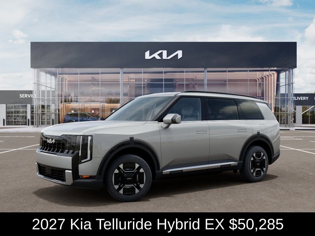 New 2027 Ivory Silver Kia EX image 4