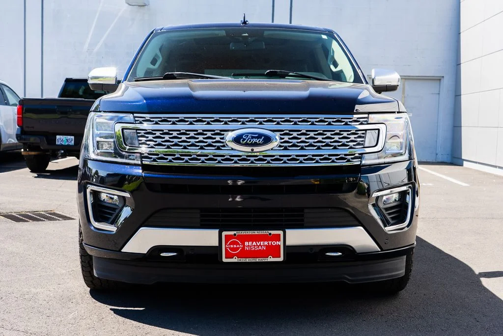 Used 2021 Blue Ford Platinum image 2