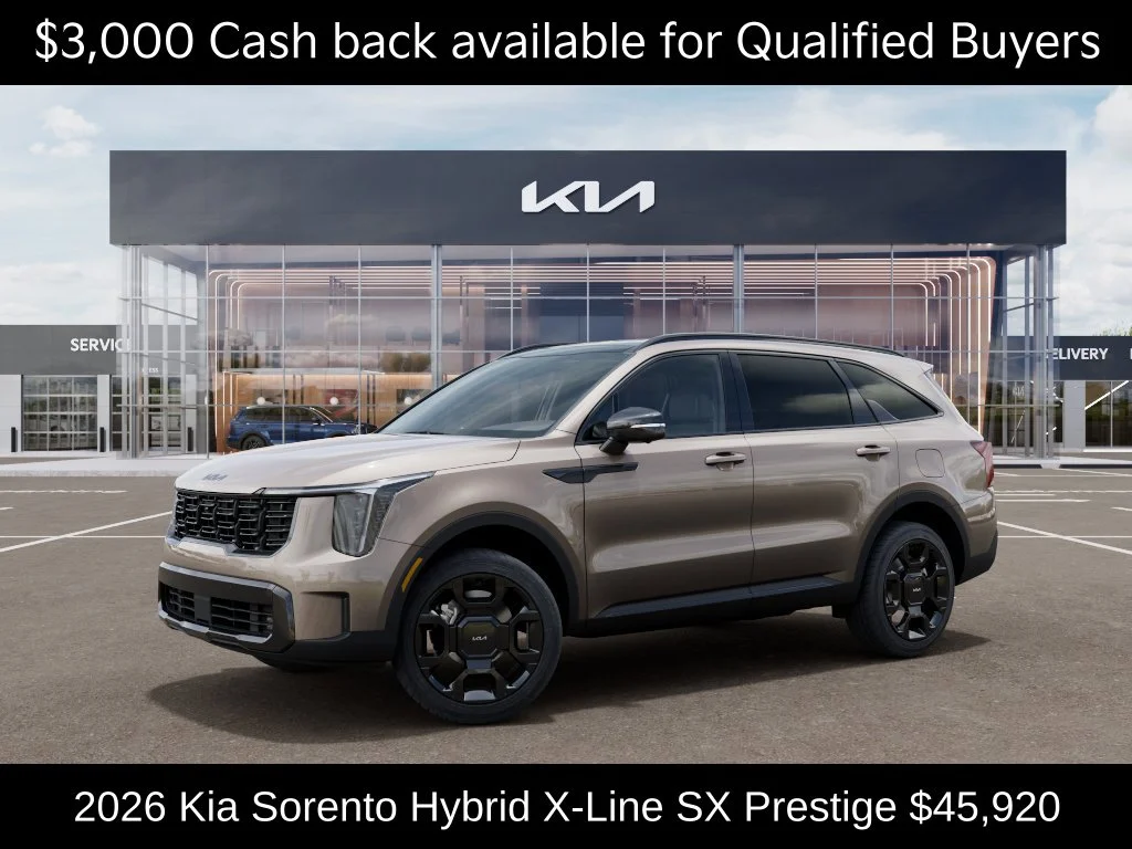 New 2026 Volcanic Sand Kia X-Line SX Prestige AWD image 4