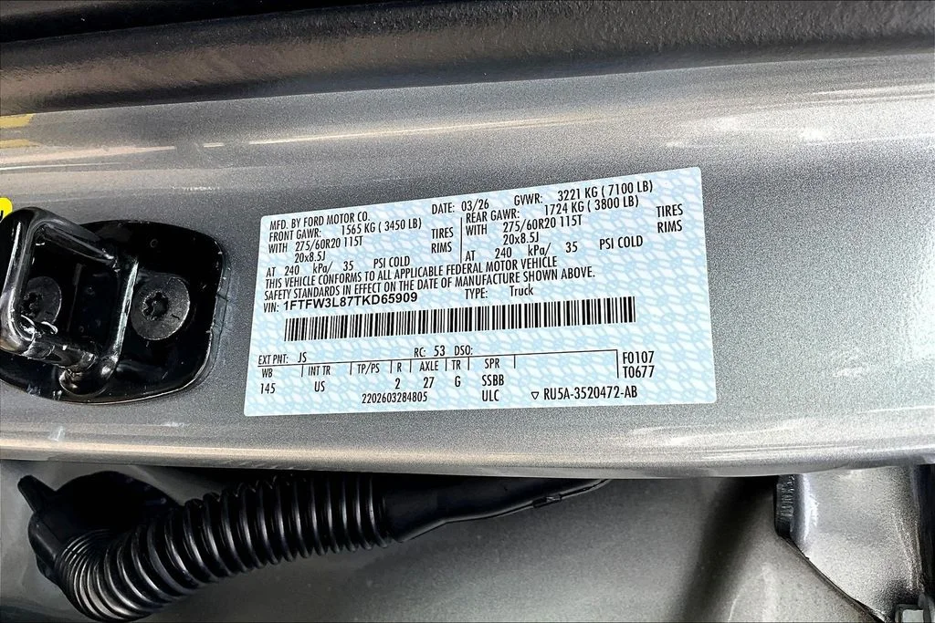 New 2026 Silver Ford XLT image 9