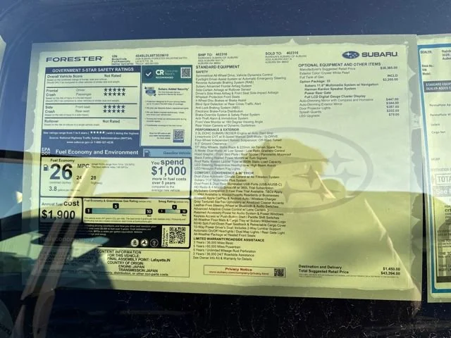 2026 Subaru Forester Wilderness - Photo 34