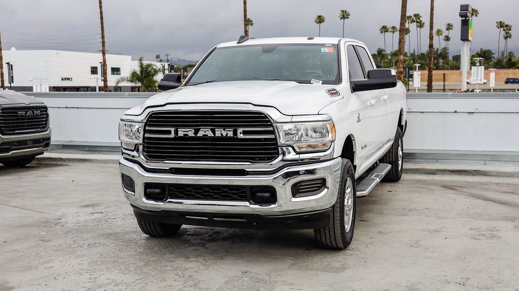 Used 2021 Bright White Clearcoat Ram Big Horn image 4