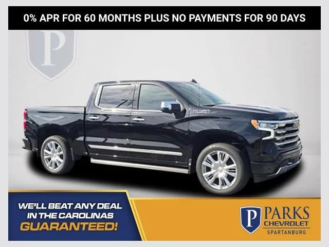 New 2026 Black Chevrolet High Country image 1