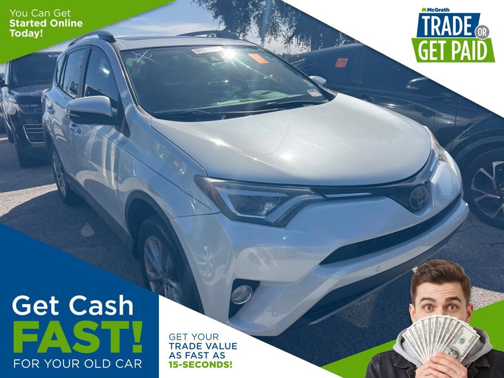 Used 2017 White Toyota Limited image 1
