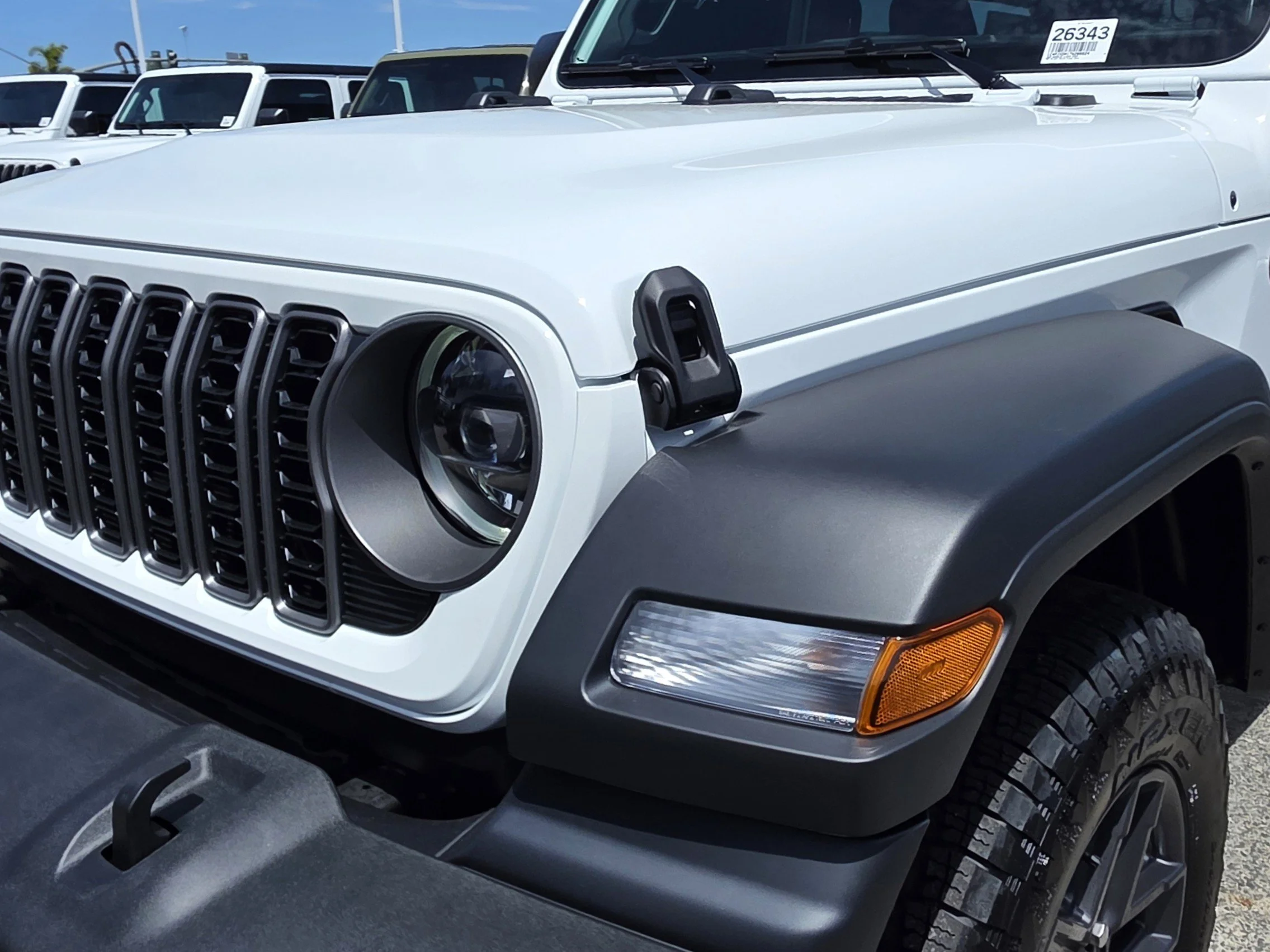 New 2026 Bright White Clearcoat Jeep Sport S image 8