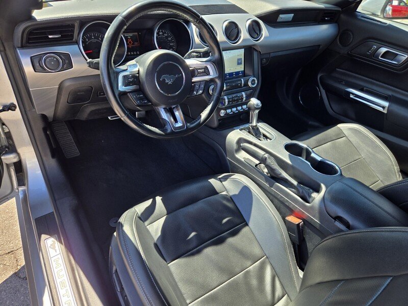 Used 2022 Silver Metallic FORD ECOBOOST PREMIUM CONVERTIBLE image 12
