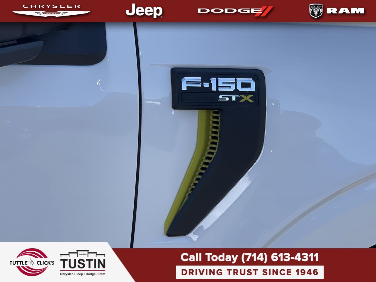 Used 2025 White Ford STX image 8