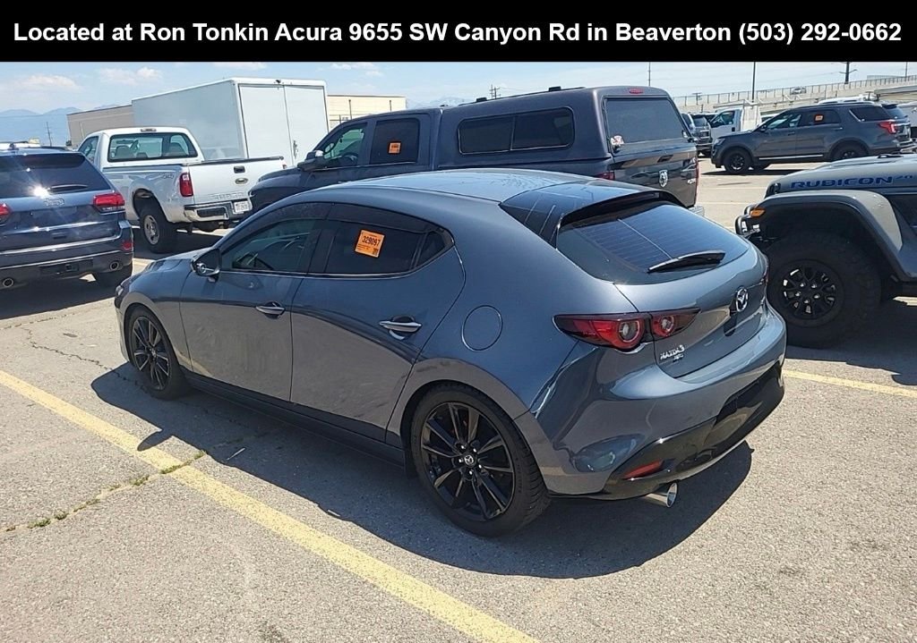 Used 2023 Polymetal Gray Metallic Mazda 2.5 S Carbon Edition image 4