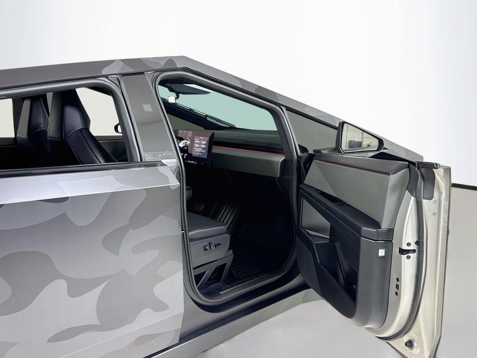 Used 2024 Camo Wrapp Tesla Cyberbeast | Forgiato Wheels | Camo Wrap image 24