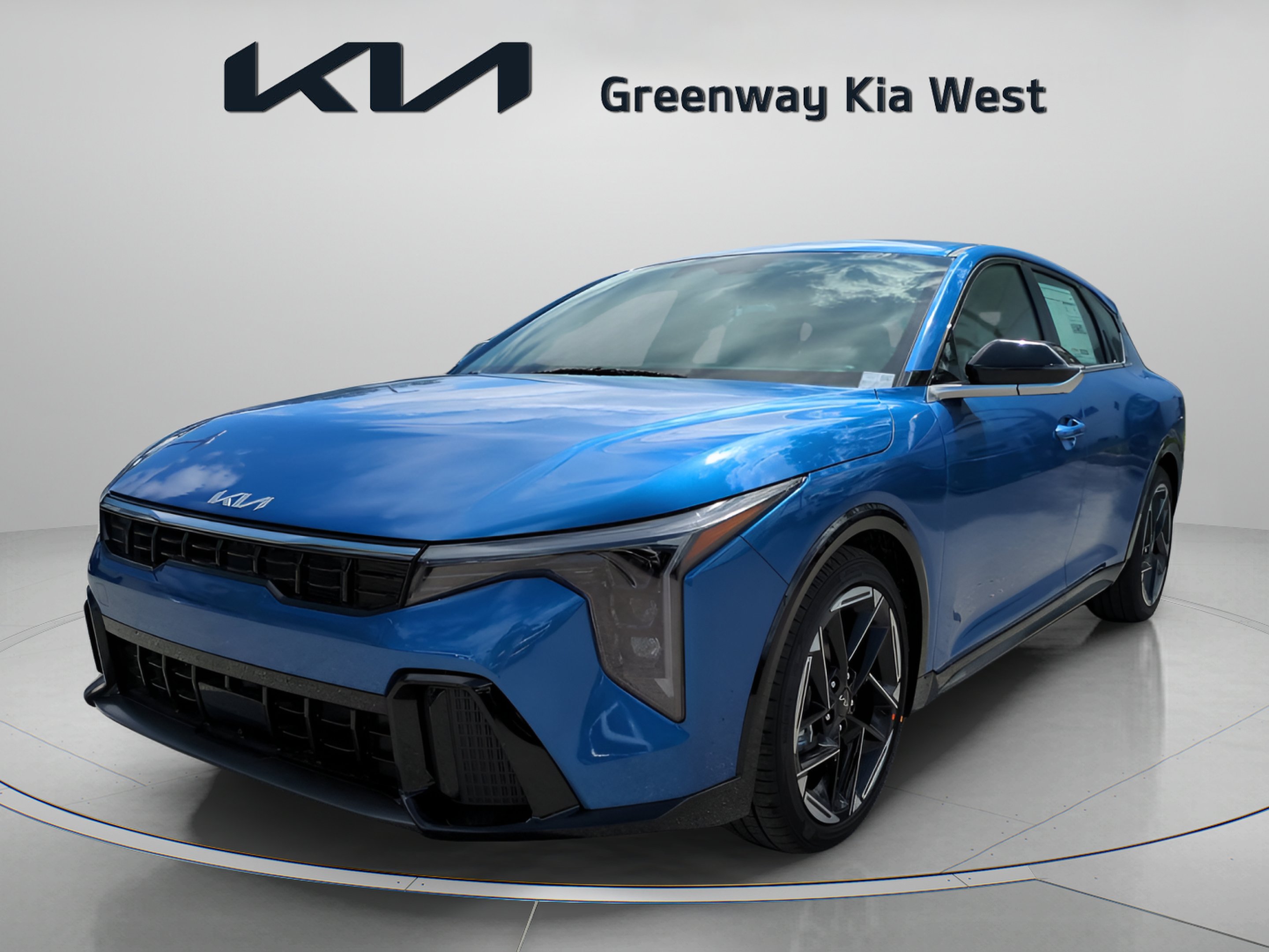 New 2026 Wave Blue Kia GT-Line image 4