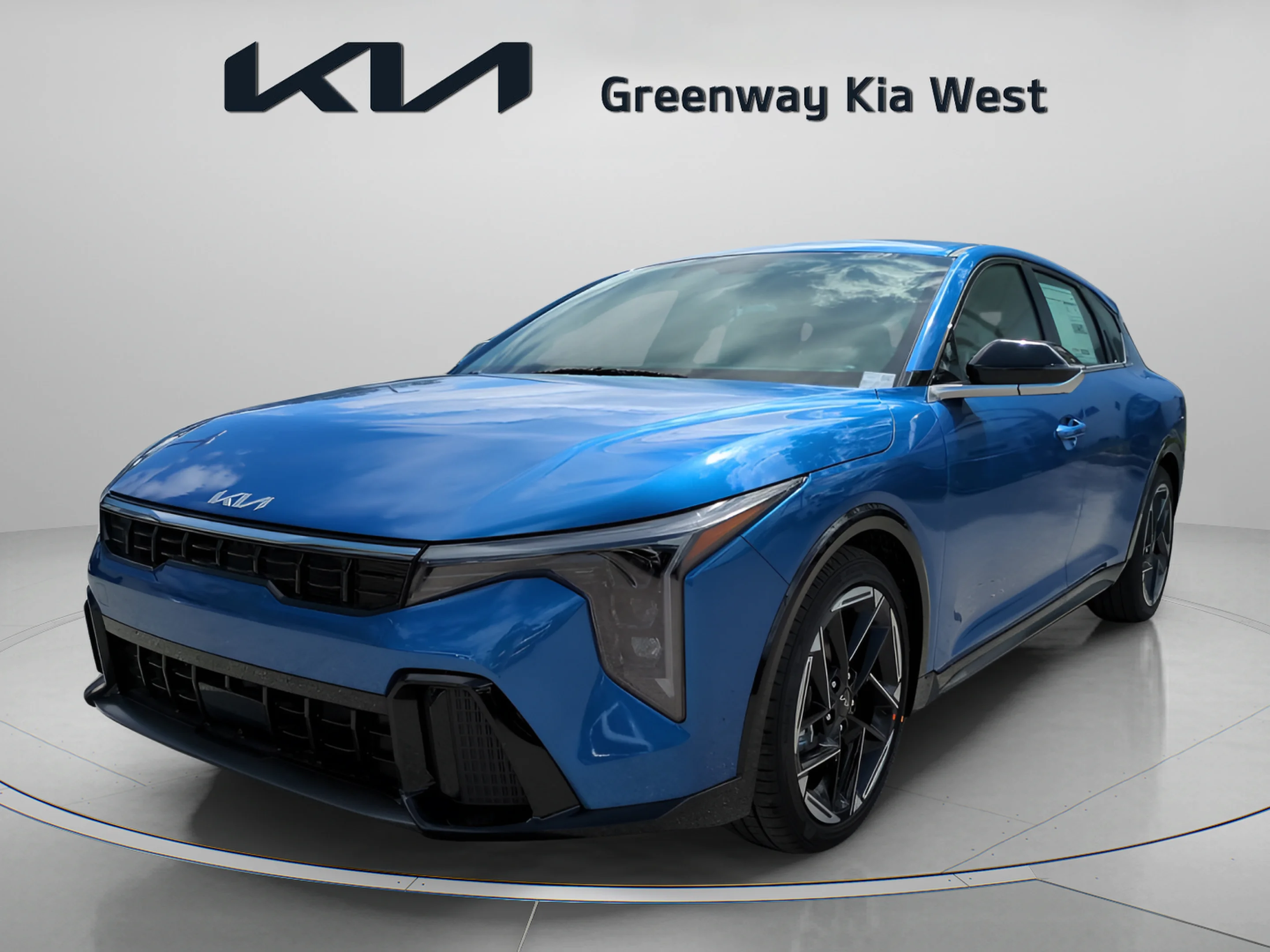 New 2026 Wave Blue Kia GT-Line image 4