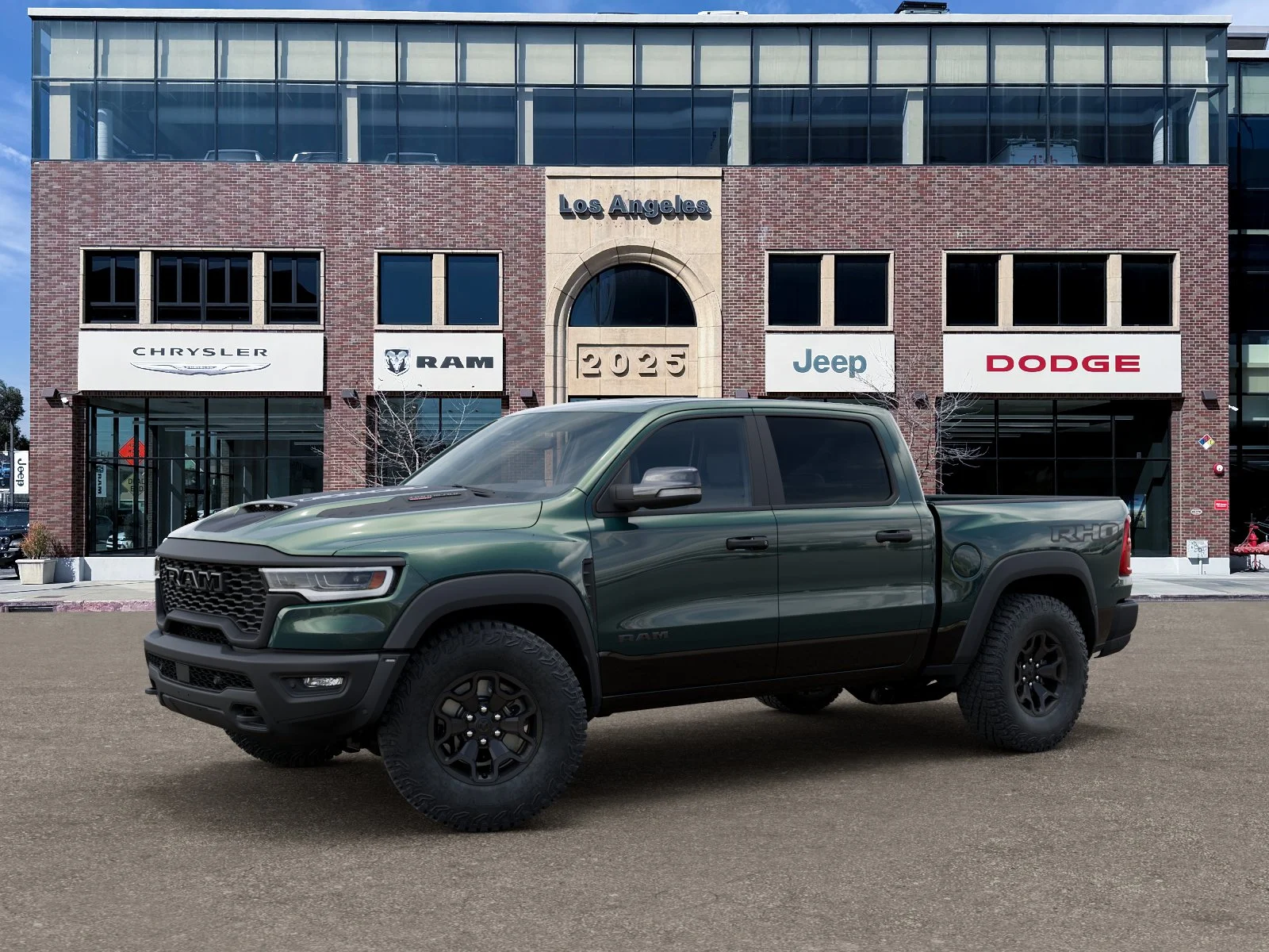 New 2026 Serrano-Green Metallic Exterior Paint RAM RHO image 28