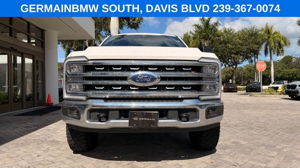 Used 2024 White Metallic Ford Lariat image 10