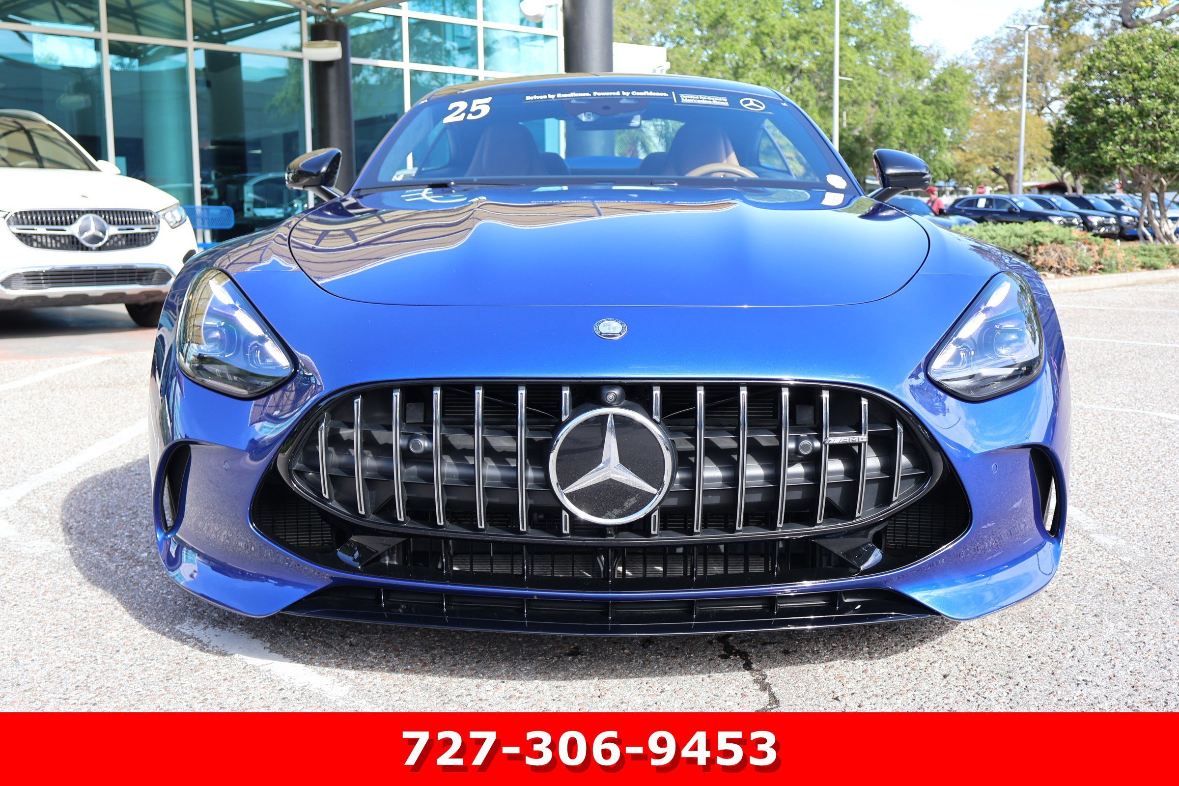 Certified Used 2025 Starling Blue Metallic Mercedes-Benz AMG® GT 63 S E Performance image 14