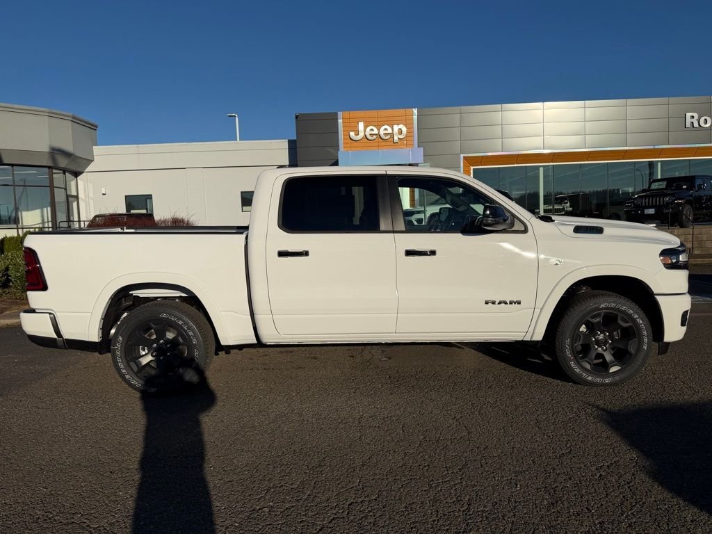 New 2026 Bright White Clear-Coat Exterior Paint RAM Big Horn/Lone Star image 9