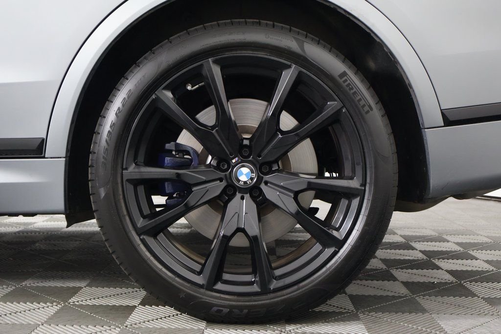Used 2024 Frozen Pure Grey Metallic BMW M60i image 16
