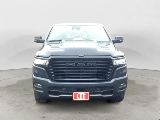 New 2026 Blue Metallic Ram LARAMIE CREW CAB 4X4 5