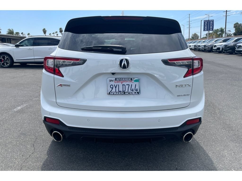 Used 2025 PLATINUM WHITE Acura w/A-Spec Package image 4