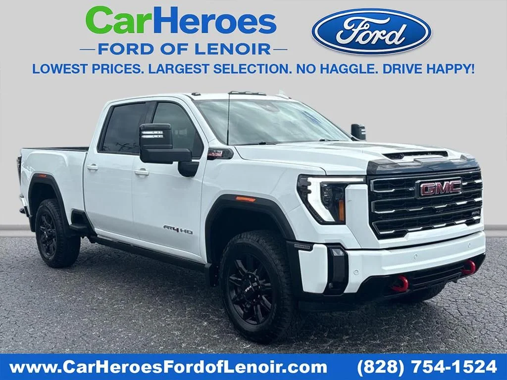 Used 2024 White GMC AT4 image 1