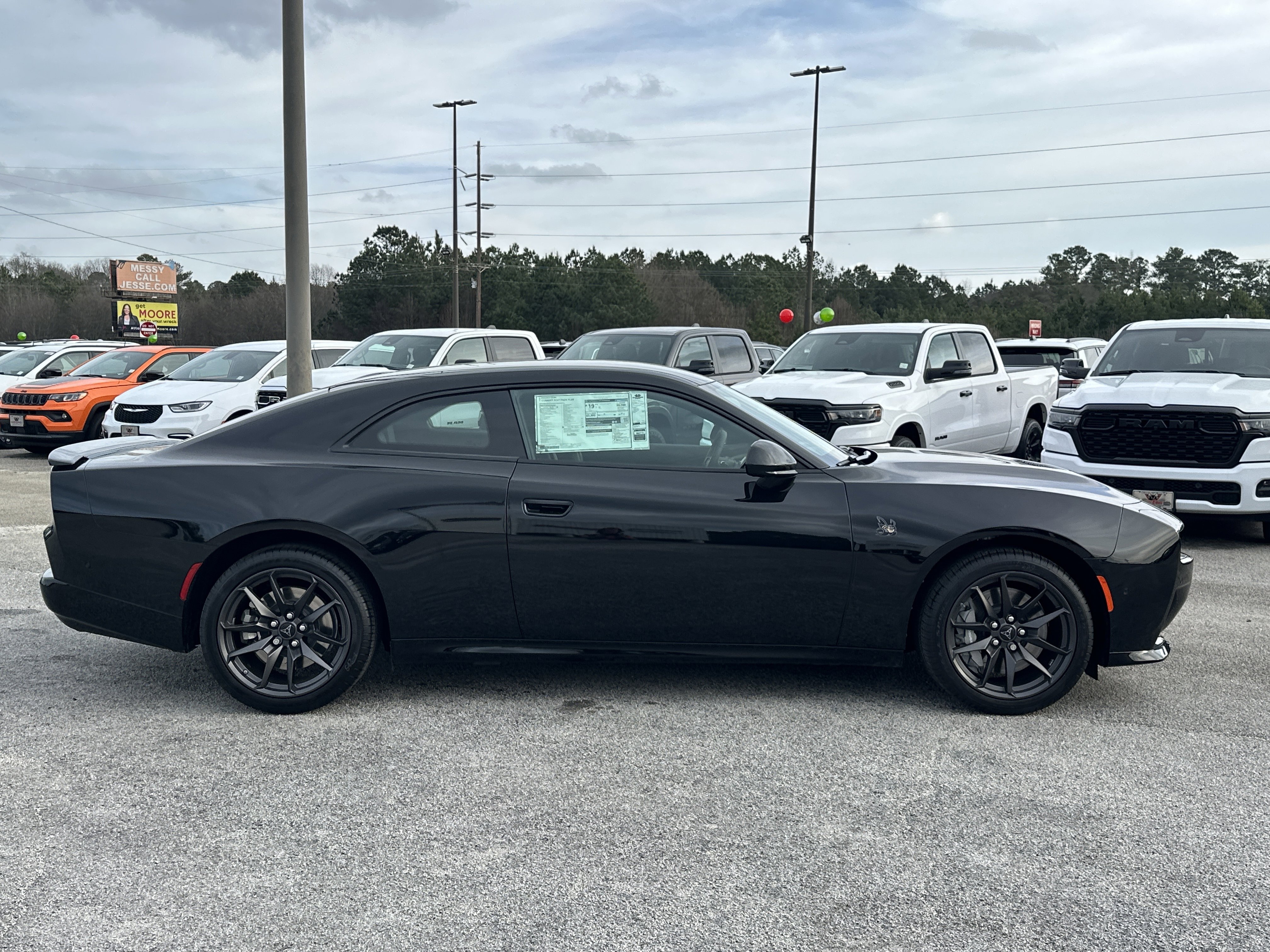 New 2026 Diamond Black Crystal Pearlcoat Dodge Scat Pack Plus image 9