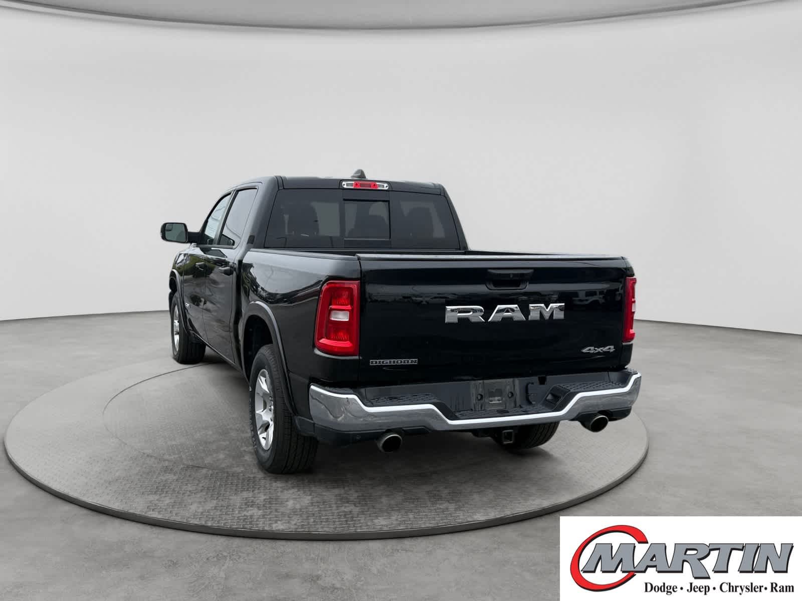 Used 2025 Diamond Black Crystal Pearlcoat Ram Big Horn image 7