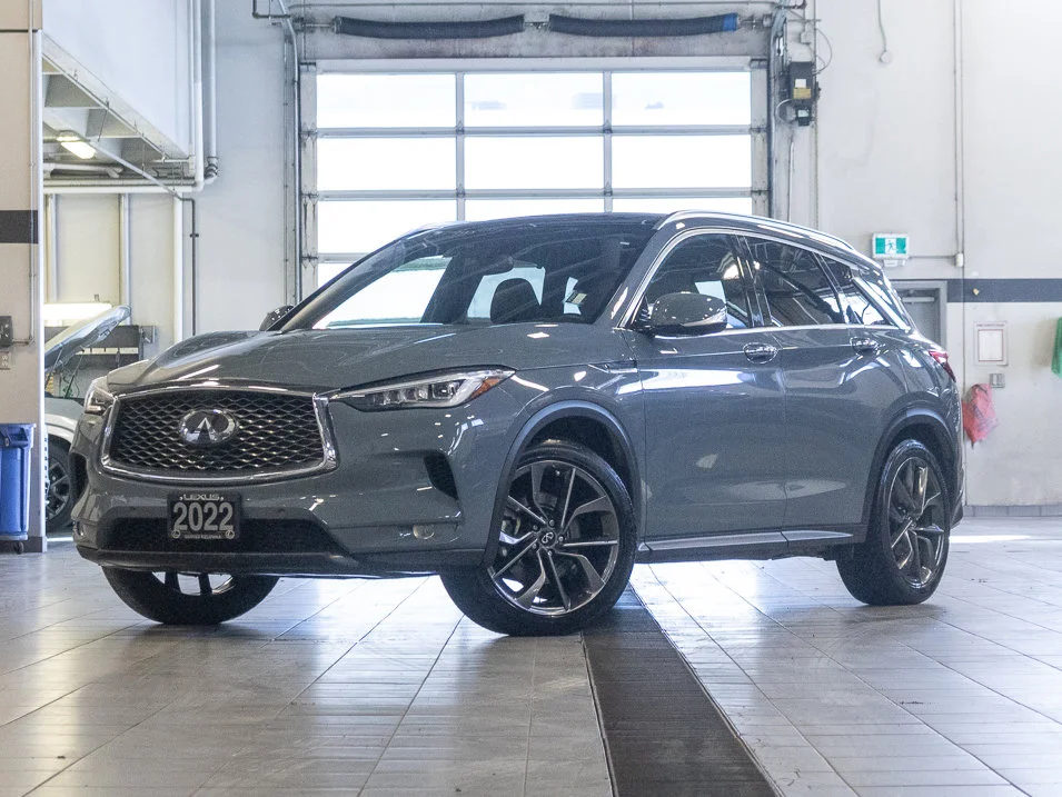 Used 2022 GRAPHITE SHADOW MET Infiniti Autograph image 1