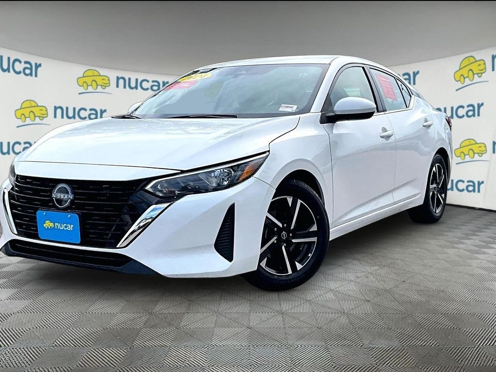 Used 2024 White Nissan SV image 3
