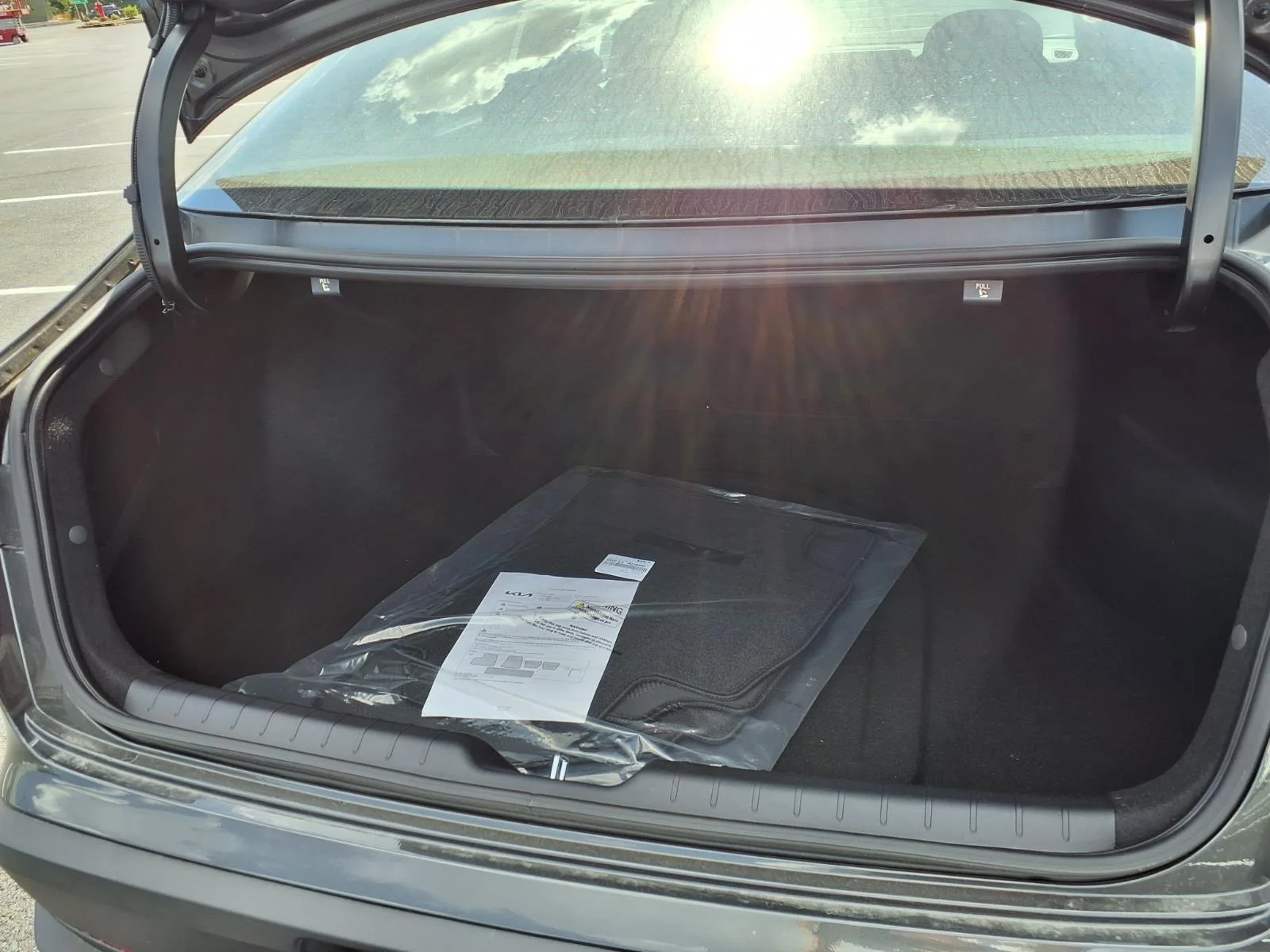 New 2026 Interstellar Gray Kia LXS image 14